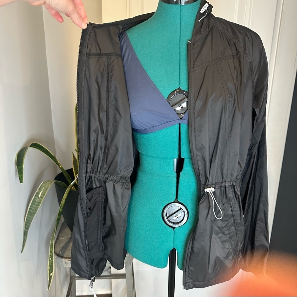 Tek Gear windbreaker hooded cinch waist large - Picture 8 of 12